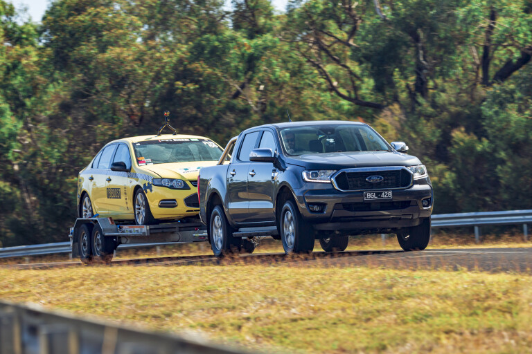 4 X 4 Australia Comparisons 2021 May 21 Ford Ranger XLT Towing Performance